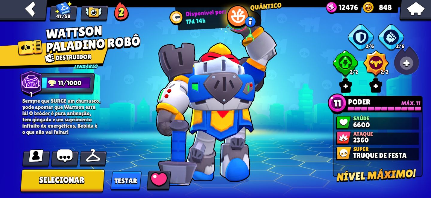 Conta brawl stars gemada og promoçao!!!!