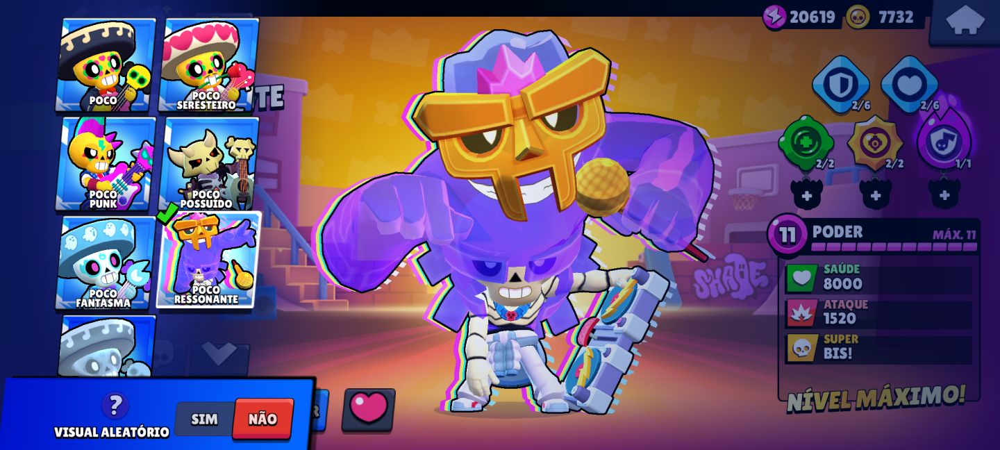 CONTA BRAWS STAR MUITO RARA E GEMADA 8 ANOS DE CRIAÇÃO FULL BRAWLES.