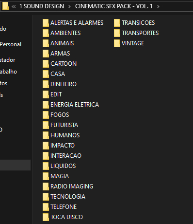 PACK +750 SFX CINEMATICO | SOUND EFFECTS | ENTREGA RÁPIDA