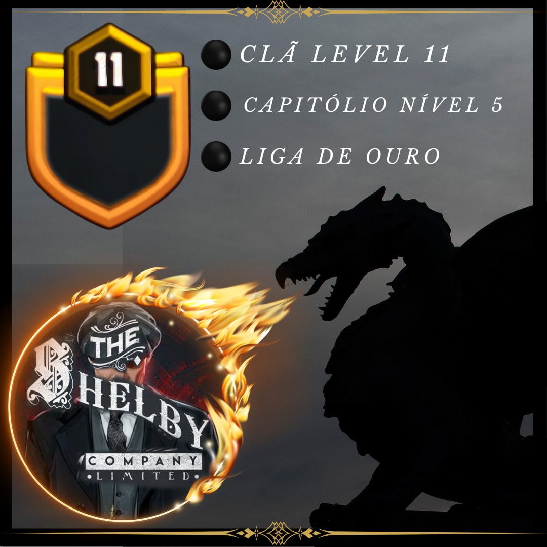Clãs De Clash of clans Vários níveis Disponíveis.