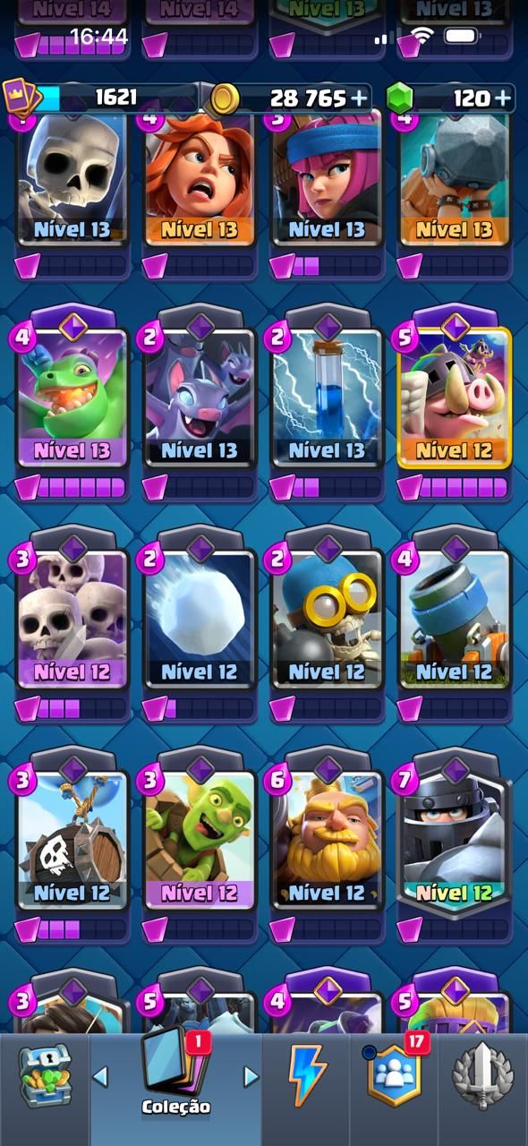 CONTAS JOGOS SUPERCELL UPADAS COM MUITOS ITENS. (CONTA ANTIGA DE BRAW)
