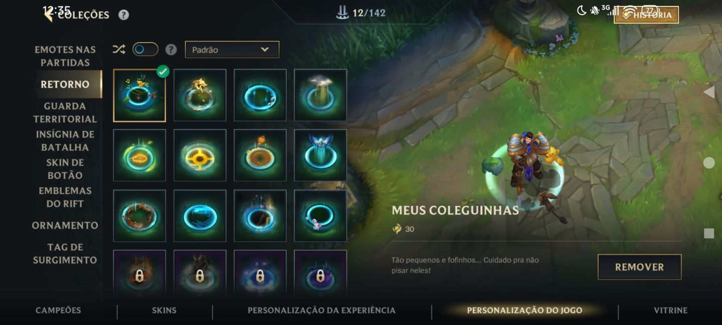 Conta Wild Rift 68 skins, 88 campeões