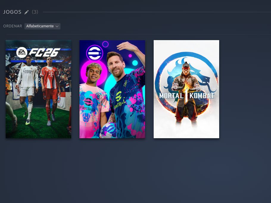Conta Steam com Cristiano Big Time com MK1!