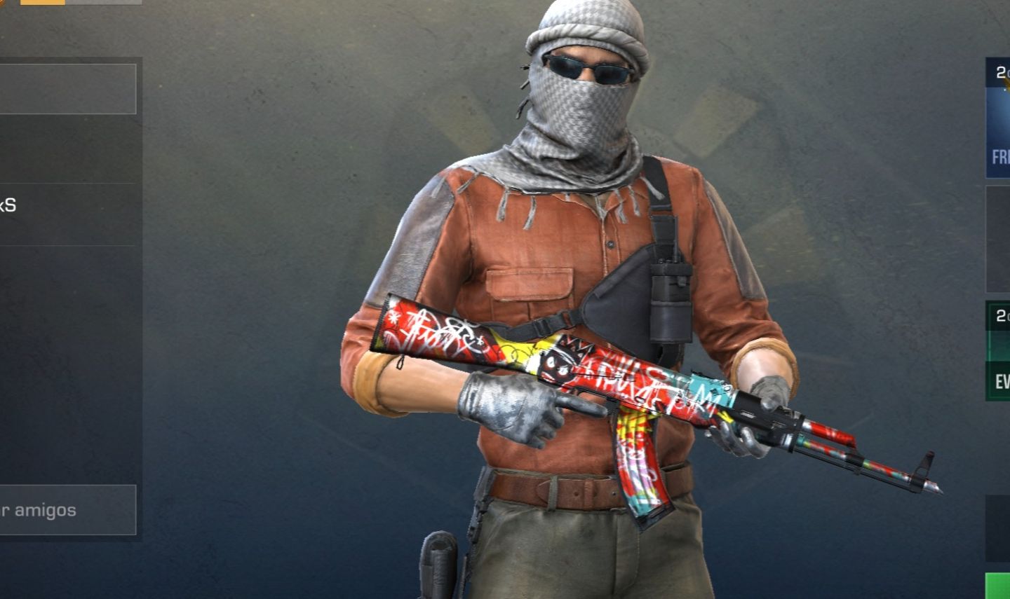 CONTA STADOFF 2 COM 46 NIVEL COM 1K DE GOLD E SKINS CARAS