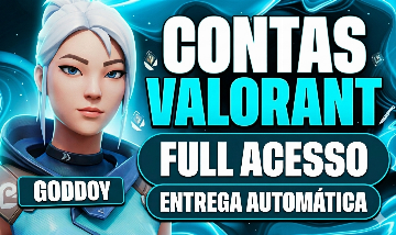 [GANHE BRINDE!] CONTA VALORANT PRONTA PARA COMPETITIVO, LEVEL 20, RANKED, SMURF