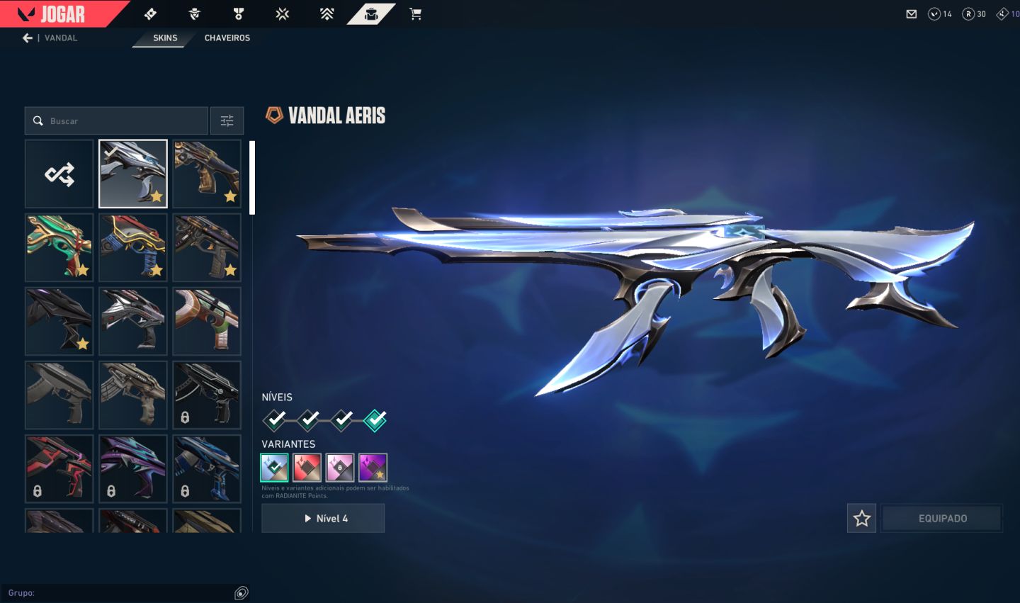 Conta VALORANT com Skins e Karambit VCT