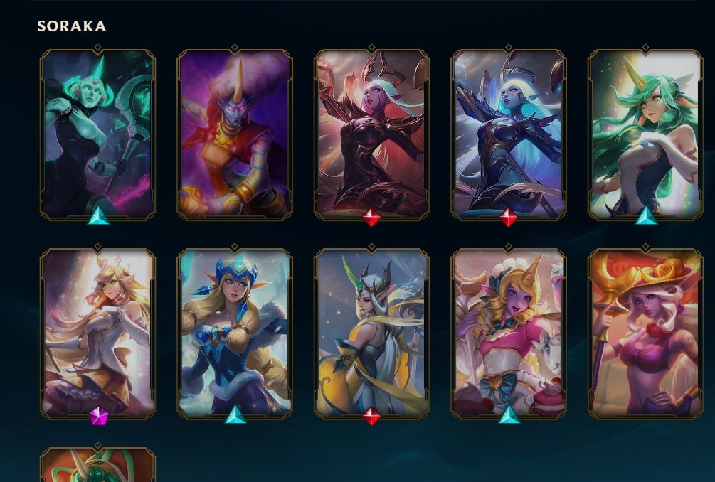 Conta LoL Nvl 706 | 494 Skins | 18 Míticas/Prestígio | 4 Ultimates Lux/Seraphine