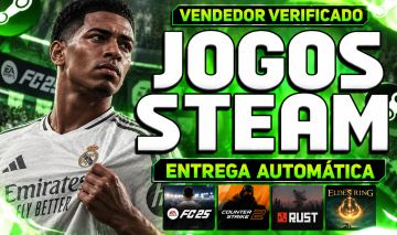 CONTAS STEAM OFFLINE COM JOGOS | ENTREGA AUTOMÁTICA | ESCOLHA O SEU JOGO