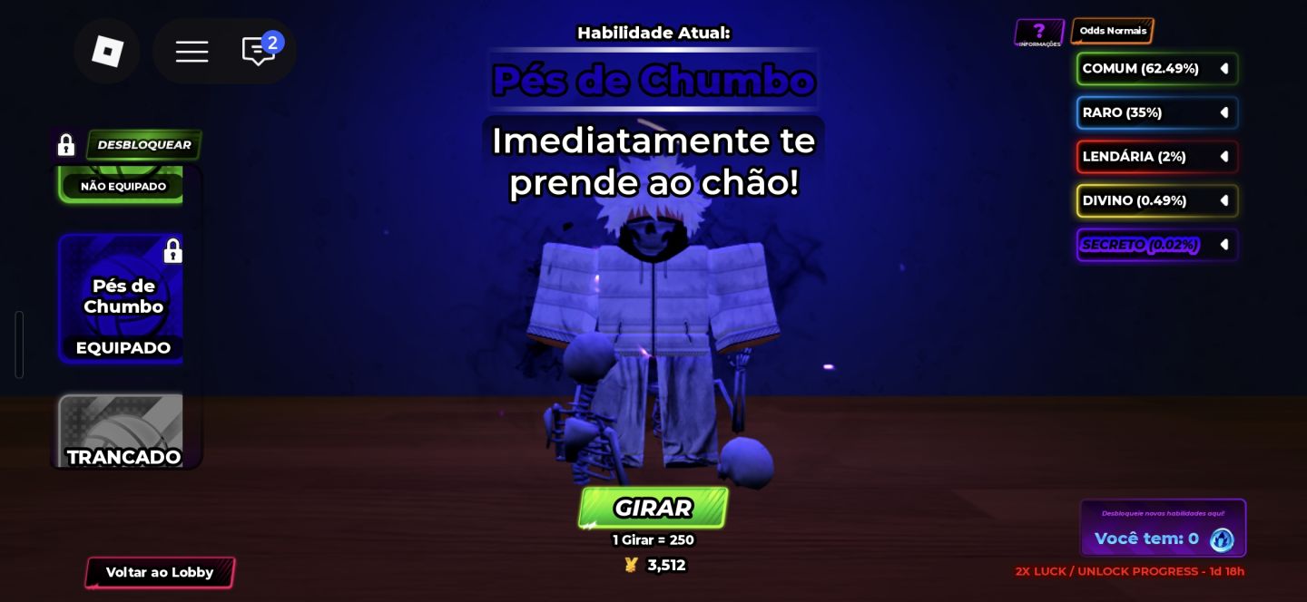 Conta boa pra jogar com os amigos