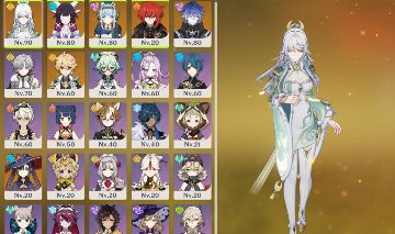 Conta genshin zibal c2 e flins