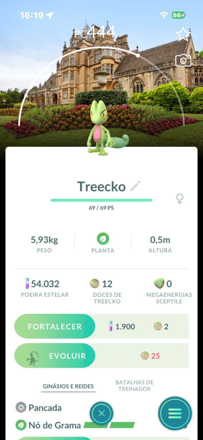 CONTA POKÉMON GO - LENDÁRIOS E FUNDOS ESPECIAIS 2