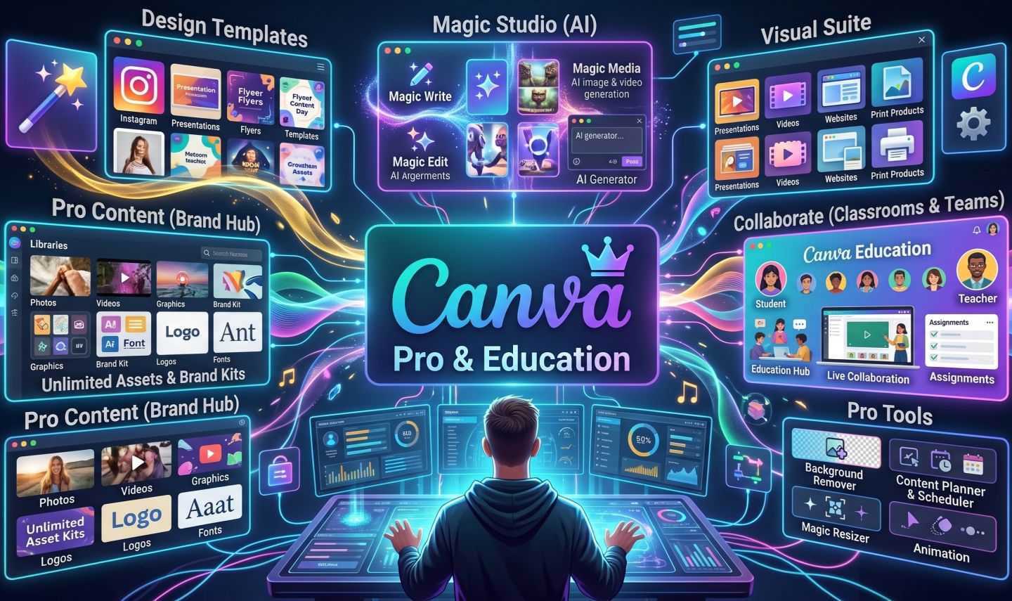 Canva Pro Education 500 Convites