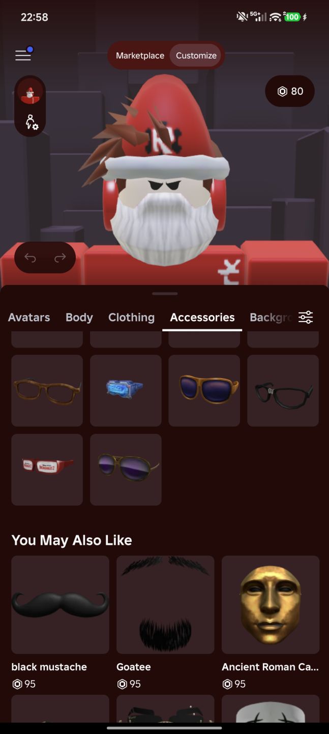 Conta de Roblox com redclockwork
