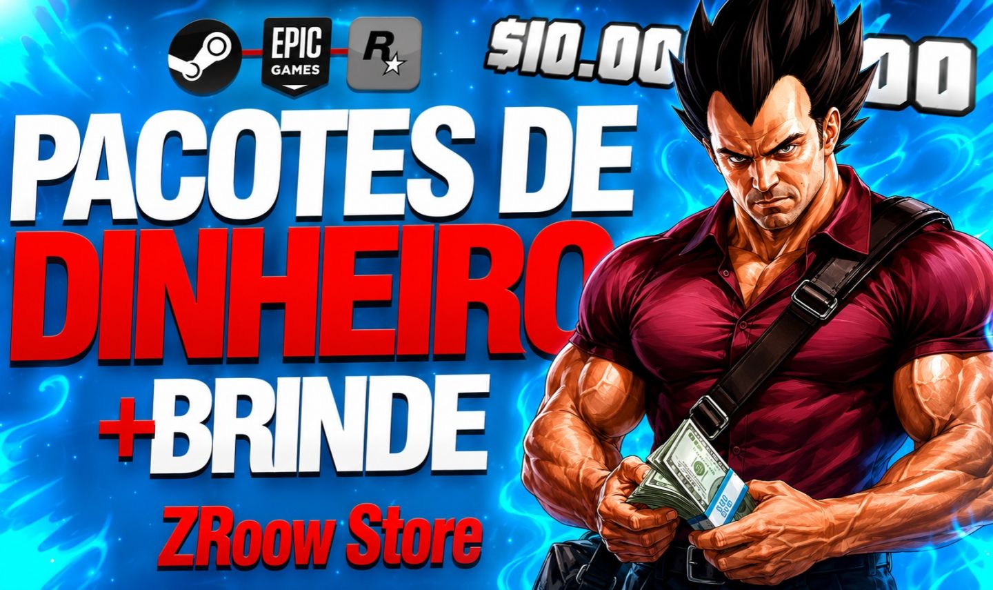 [+SEGURO] GTA 5 ONLINE PC - PACOTES DE DINHEIRO +BRINDES