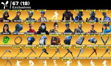CONTA IKONIK/MACHADO LEVIATÃ/ OG STW/ S3 FORTINITE
