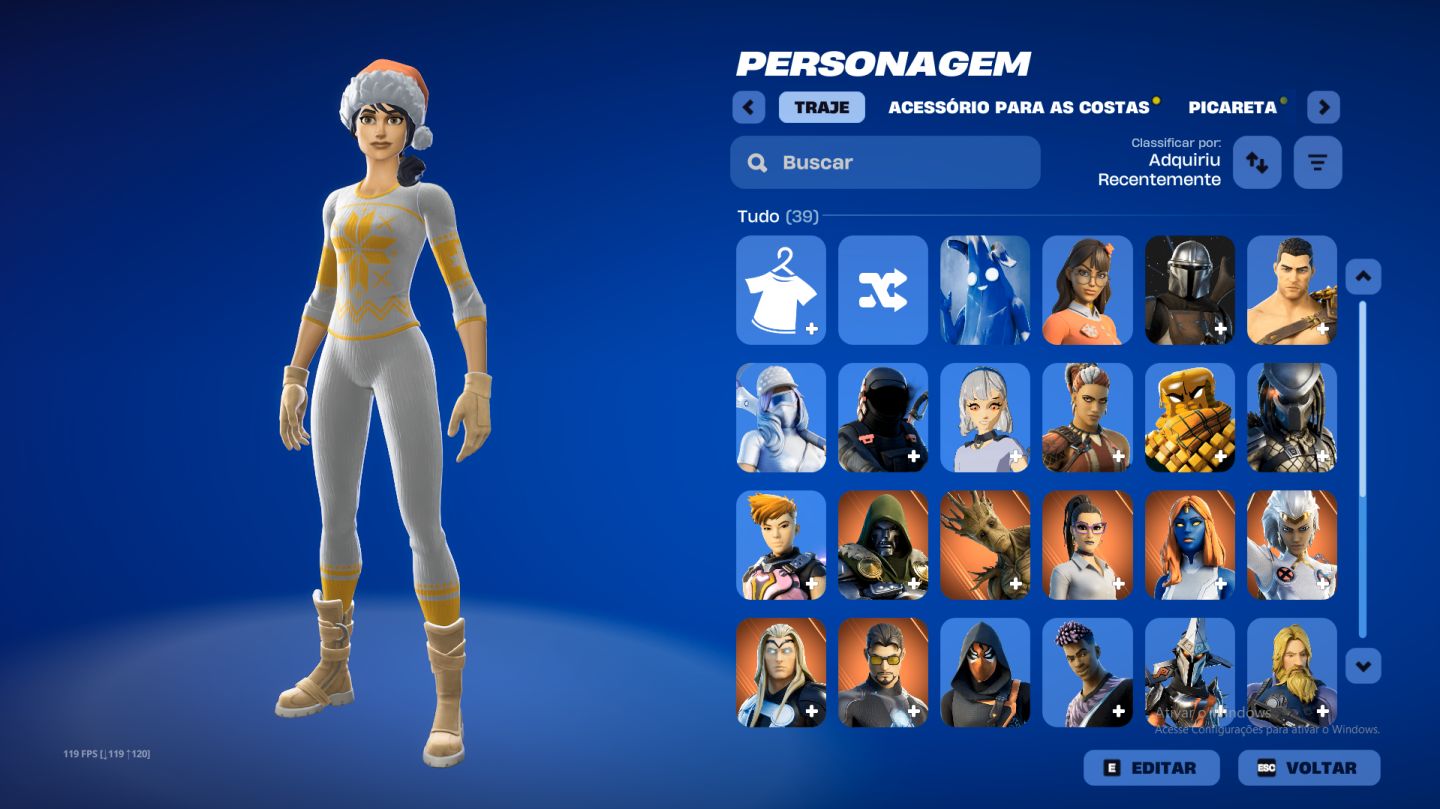 CONTA FORTNITE COM MIDAS DOURADO, JULES, MARVEL, NOITADA E ENTRE OUTRAS SKINS!!