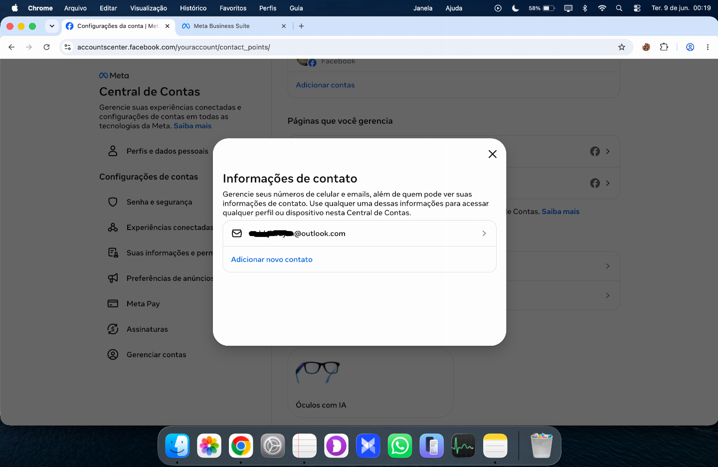 PERFIL FACEBOOK | ENTREGA AUTOMÁTICA | 2FA + EMAIL OUTLOOK