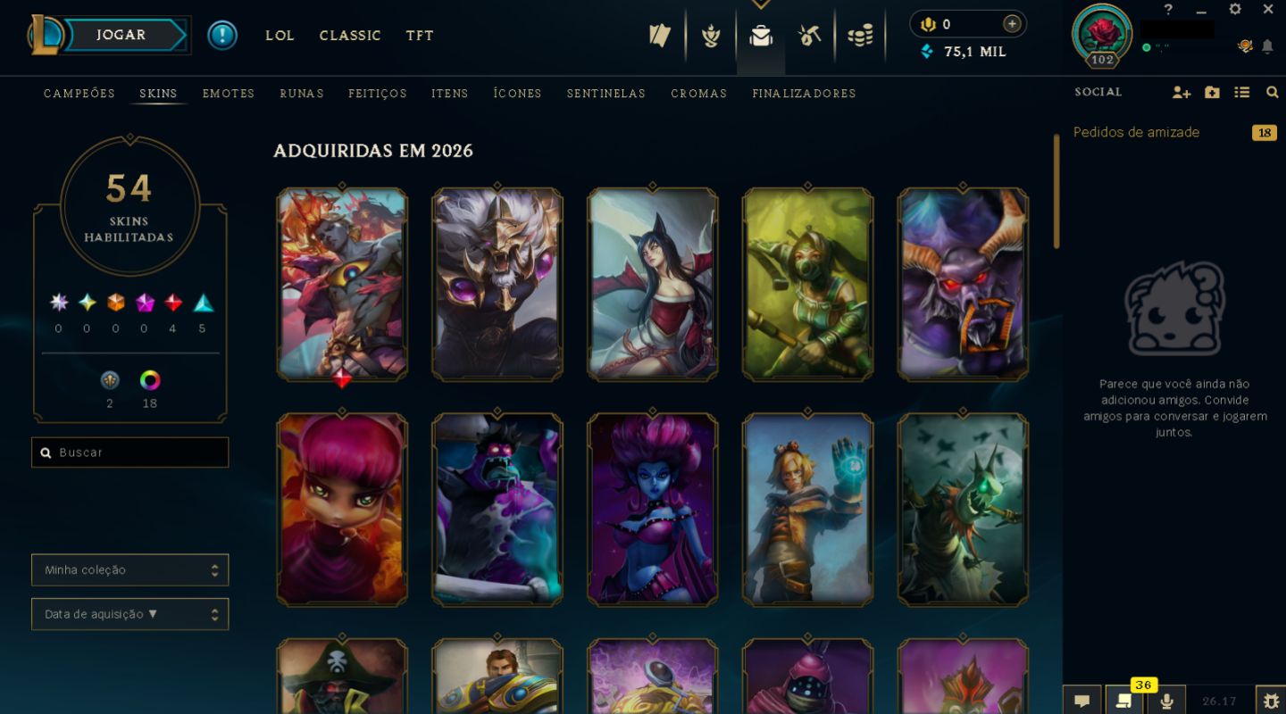 LEAGUE OF LEGENDS LVL 104 | DIAMANTE 4