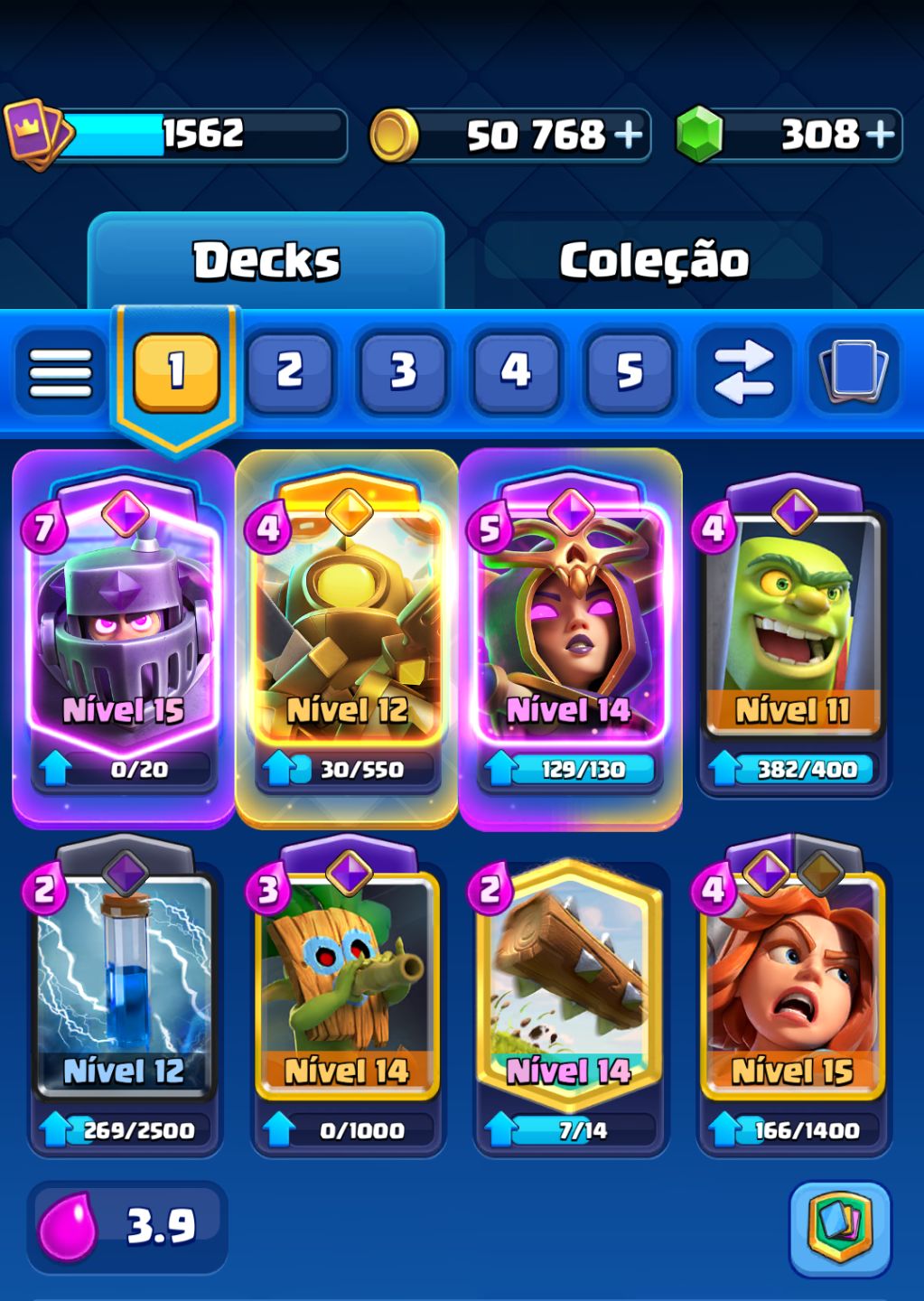 Conta de Clash Royale + EVOS + HEROIS!!!