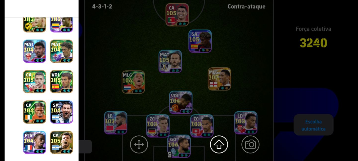 Conta braba de efootbol