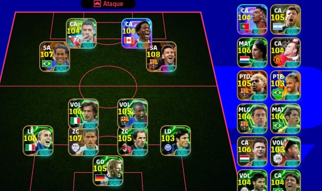 A MELHOR CONTA DE EFOOTBALL