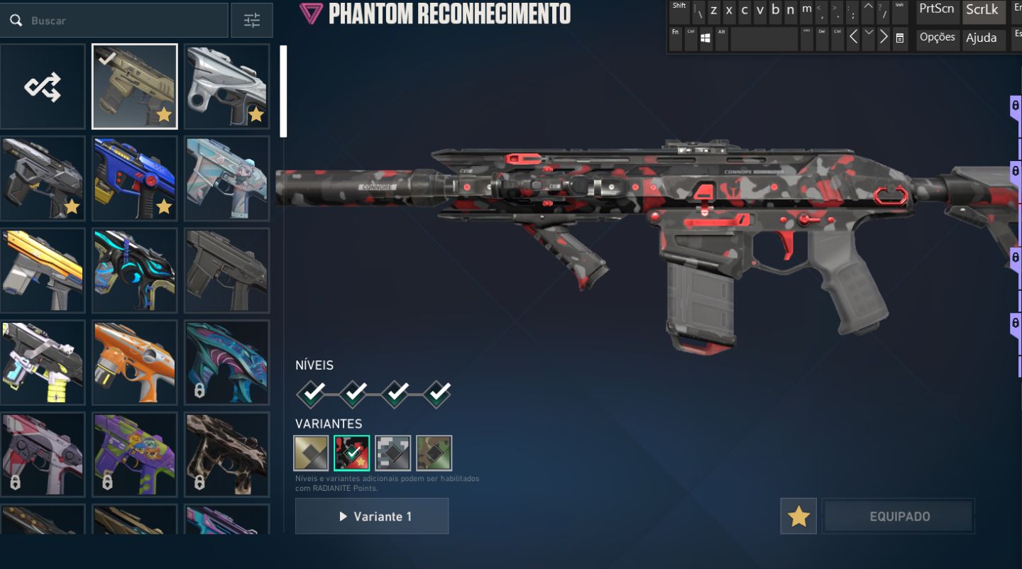 Conta de Valorant +2k gastos + chaveiro de IMORTAL