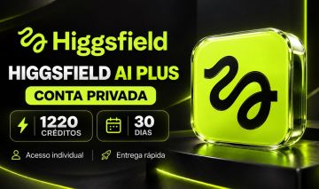 Higgsfield 200 Créditos 30 dias