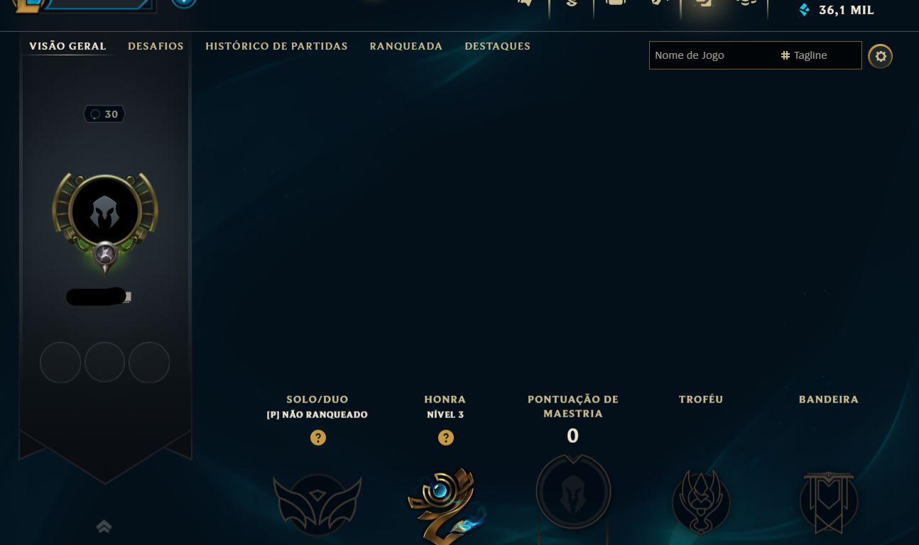 CONTA ZERADA COM ESPOLIO RECHEADO, MMR PADRÃO/ALTO, 40K EA AZUIS