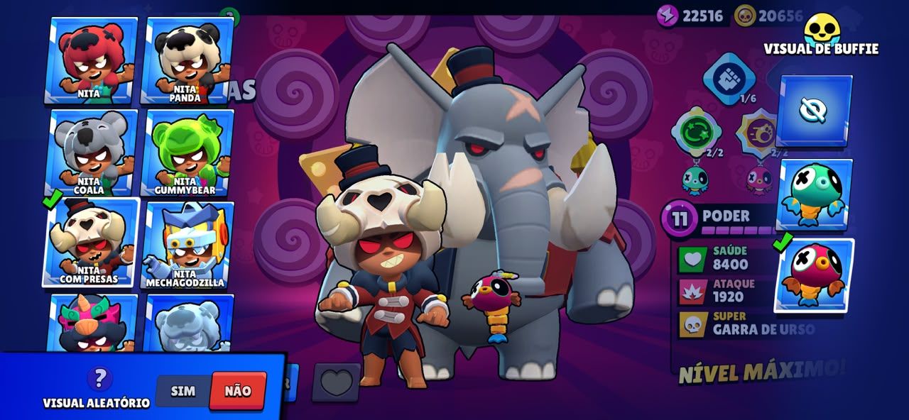 Conta de Brawl Stars Antiga - Ano 2018/2019 + 1 Pro Pass completo