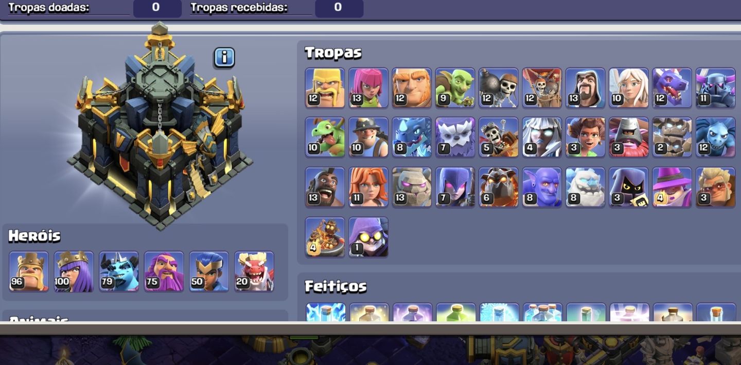 Conta cv17 full LVL 234 43 SKINS DE HERÓIS E 13 PAISAGENS (uma lendária).