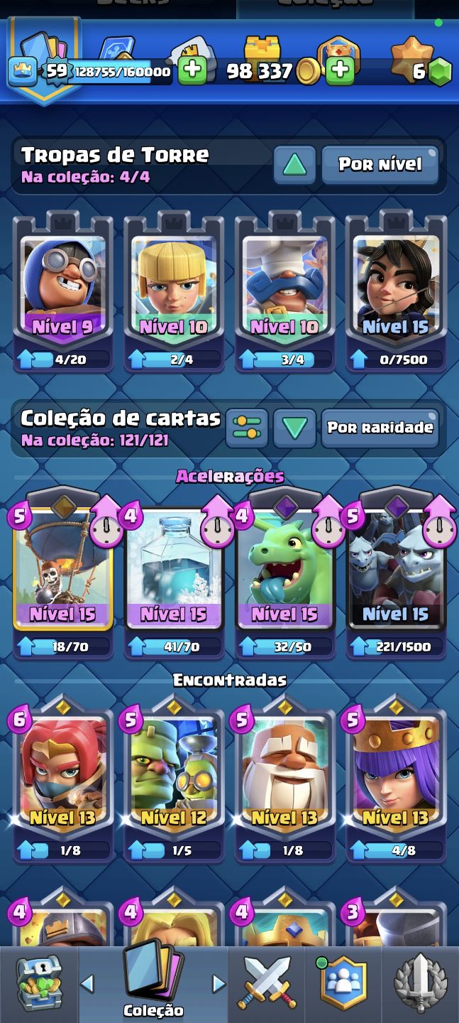 Conta de Clash FULL