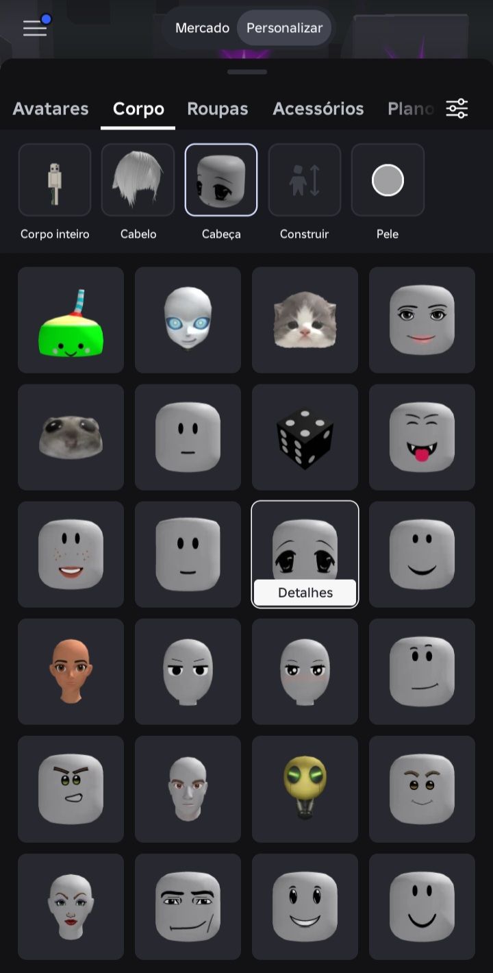 Conta roblox