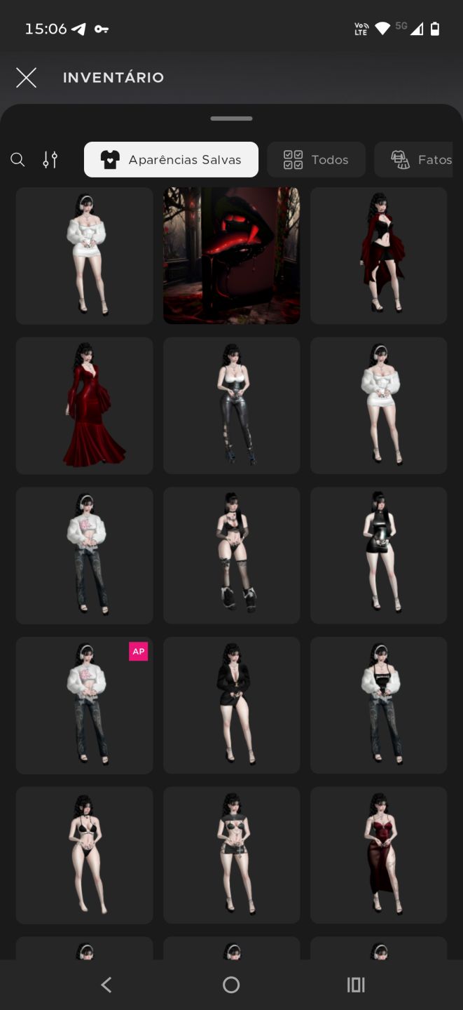 Conta IMVU Feminina com AP e AGE