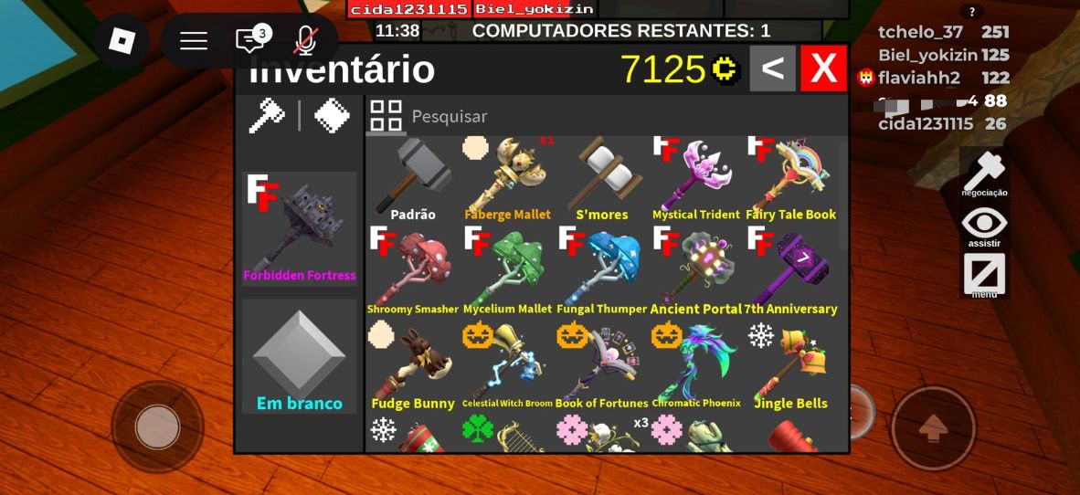 CONTA ROBLOX GEMADA (Adopt me, Marretão, Bloxburg e muito mais)