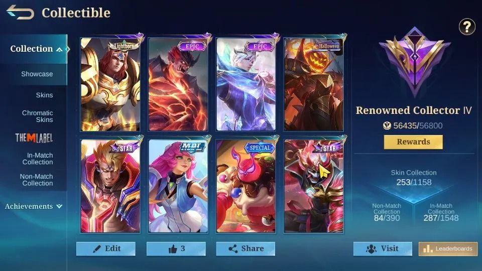 CONTA COM MUITA SKIN BOA - FULL EMBLEMAS