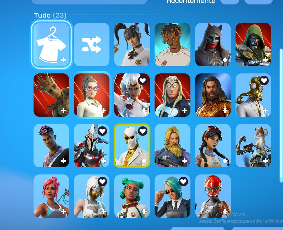 Conta fortnite surreal tudo no surreal