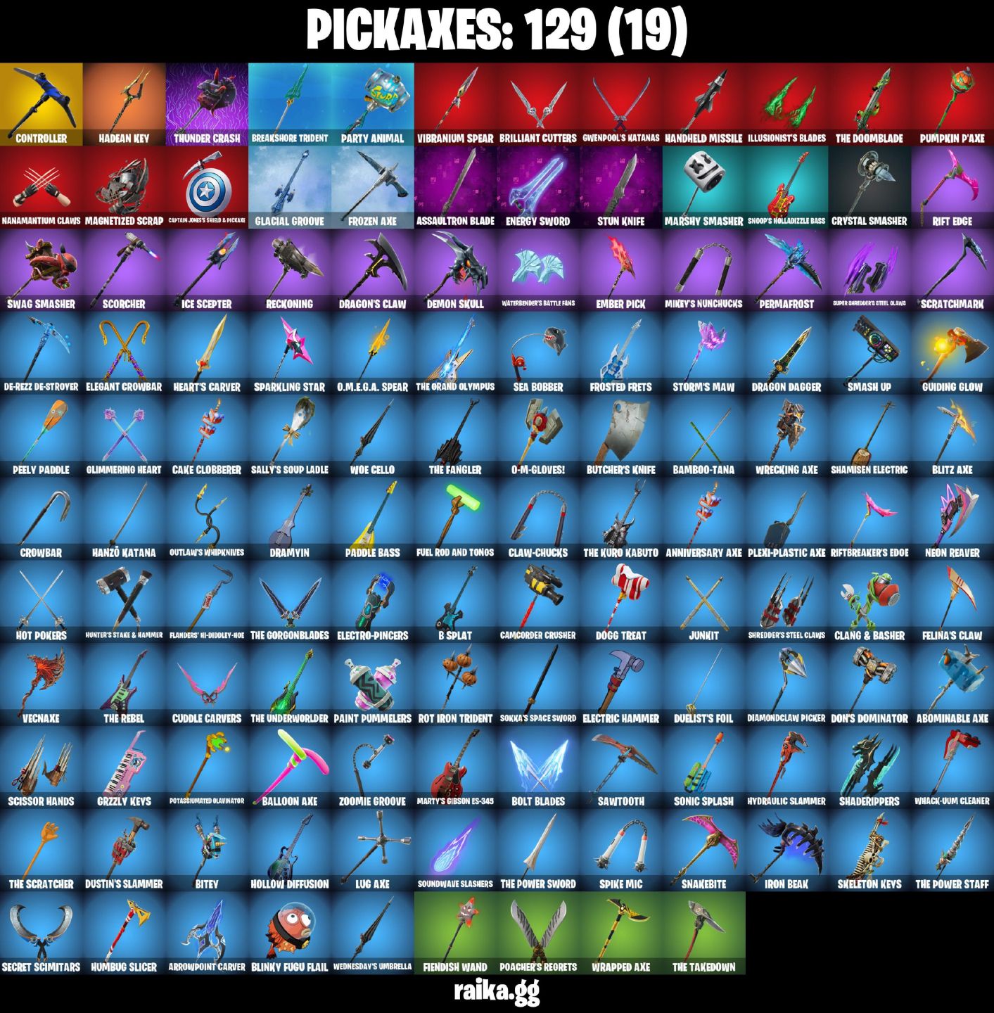 136 Skins - 2 Exclusivos psn, lynx, 44 Skins de loja tryhard (E-mail alterável)