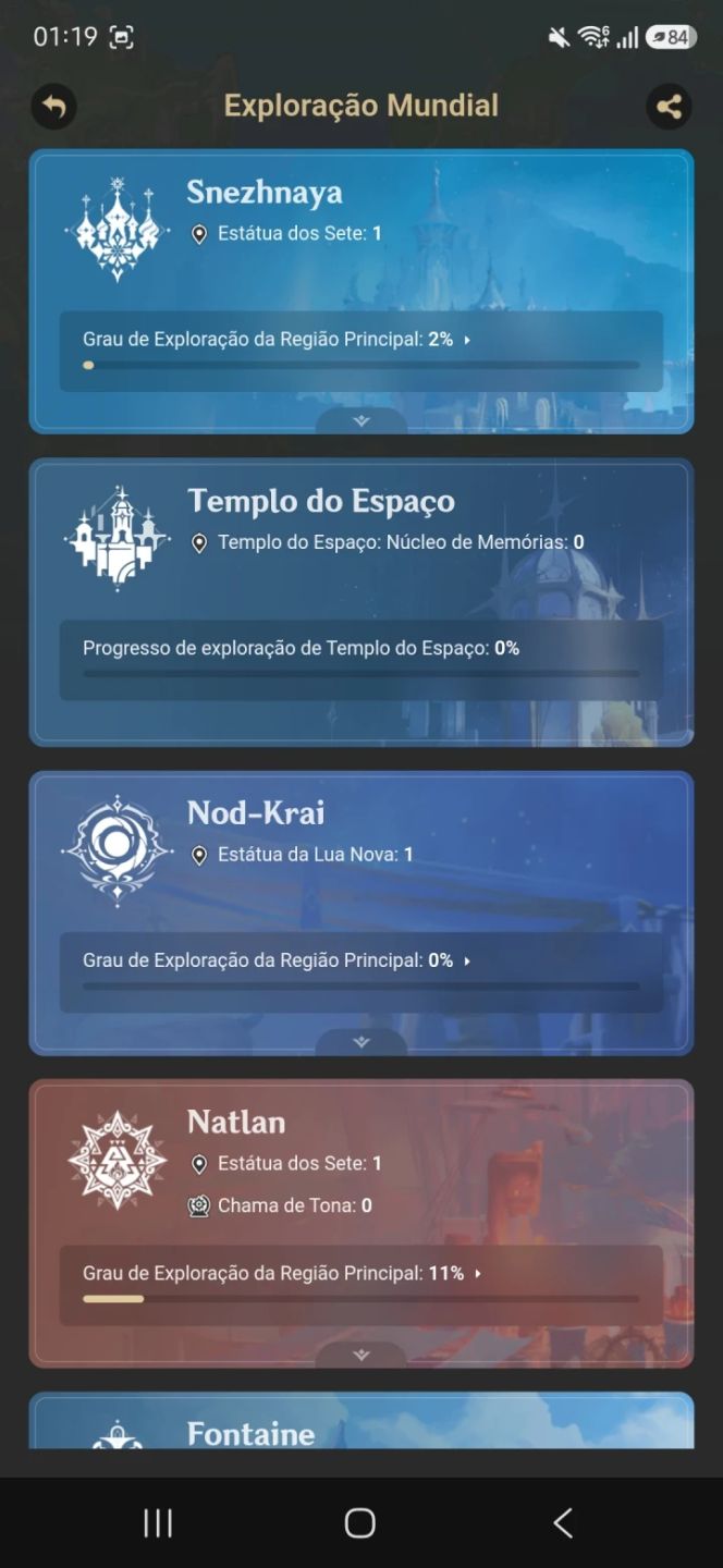 Personagens antigos e atuais,contas GENSHIN impact