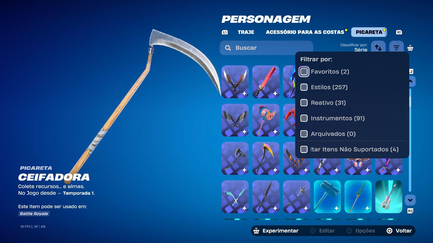 CONTA DE FORTNITE ANTIGA COM SALVE O MUNDO COM V BUCKS