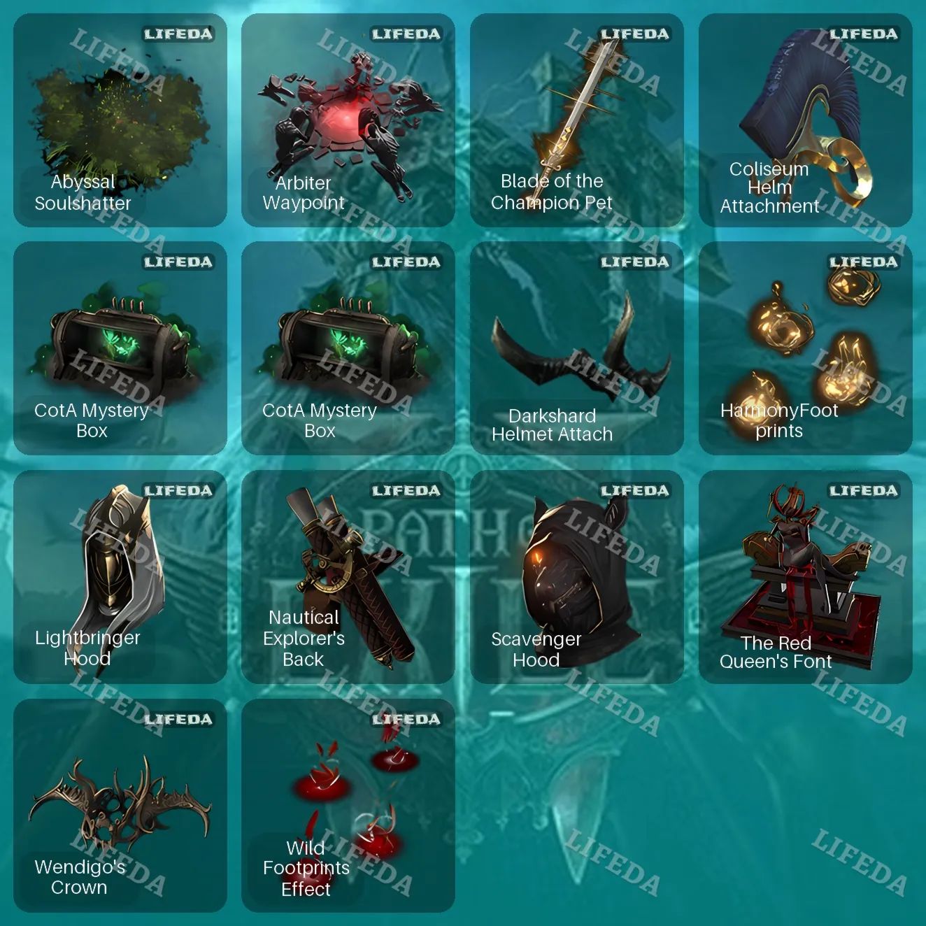 Path Of Exile 1/2 - Twitch Drops - MUITAS ITENS/SKINS - RAROS E UNICOS