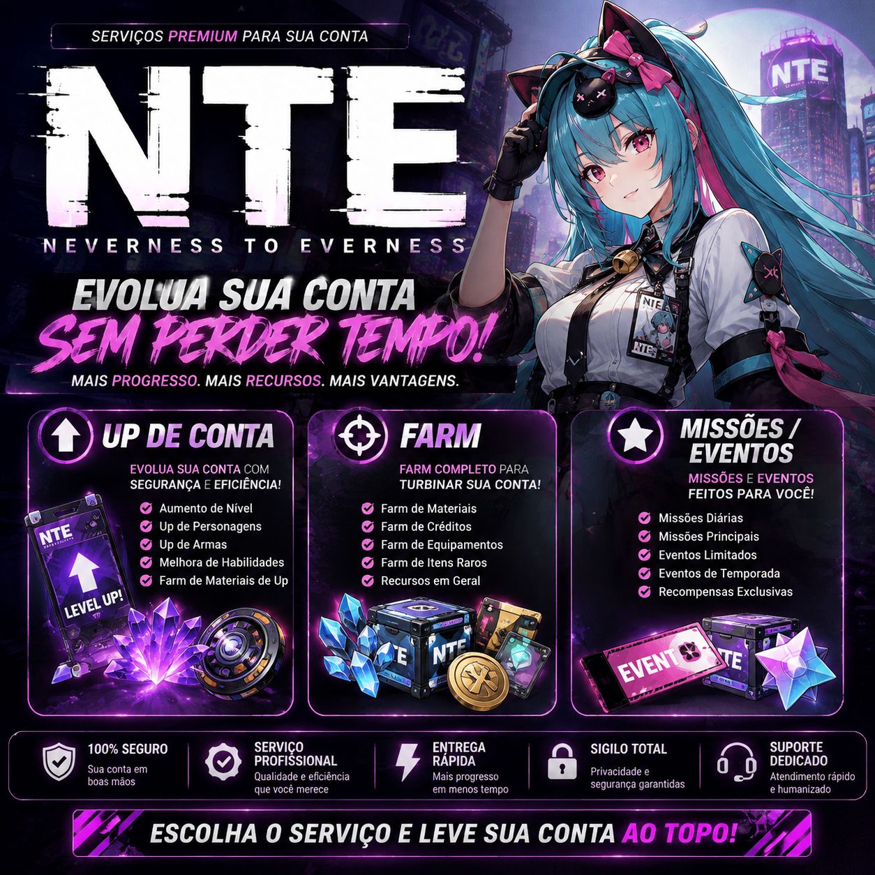 Neverness to Everness (NTE) | UP de Conta