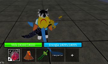 Conta blox fruits muito gemada e várias SKINS