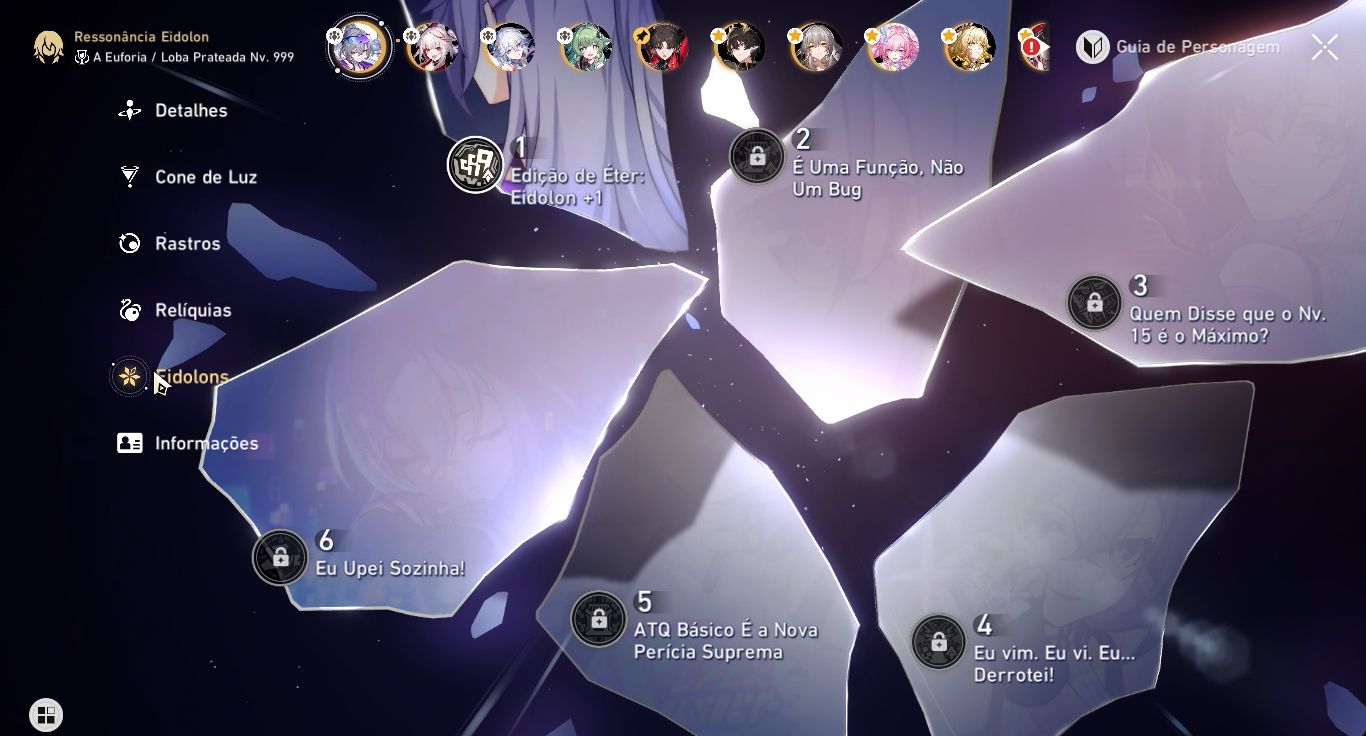 Conta Honkai Star rail I Nivel 69 I 11 T5 limitaados