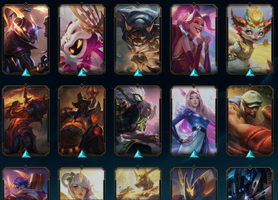 Conta de League of Legends, 192 skins, diamante 4
