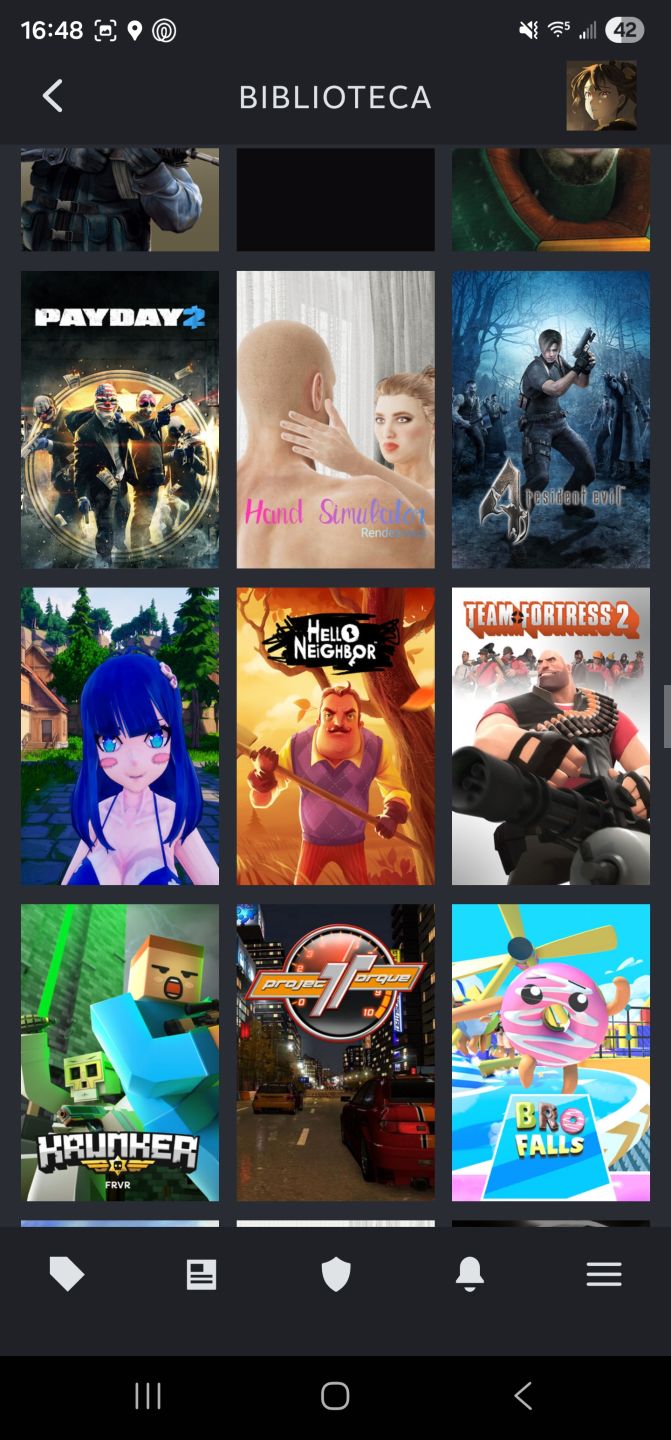 Conta steam +50 jogos e vários jogos Triple A