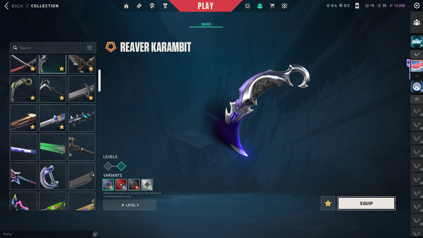 Conta de valorant com MUITA SKIN e mais de 10K gastos