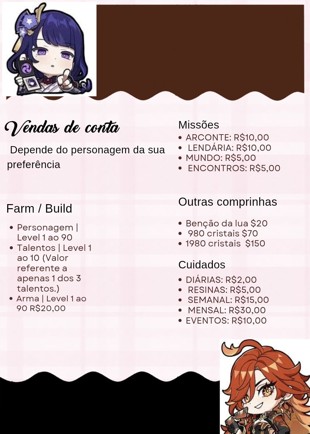 Farm de gemas genshin impact