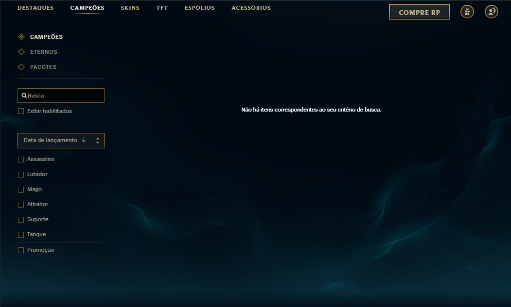 CONTA LOL - DIAMANTE IV +500 SKINS +300 ESSENCIAS MÍTICAS E TODOS OS CHAMPS