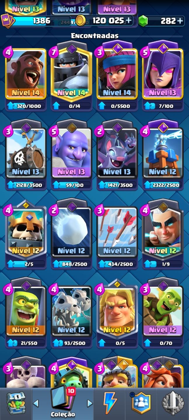 CONTA BRAWL STARS + CLASH ROYALE | 35K TROFÉUS + 15/16 PRESTÍGIOS
