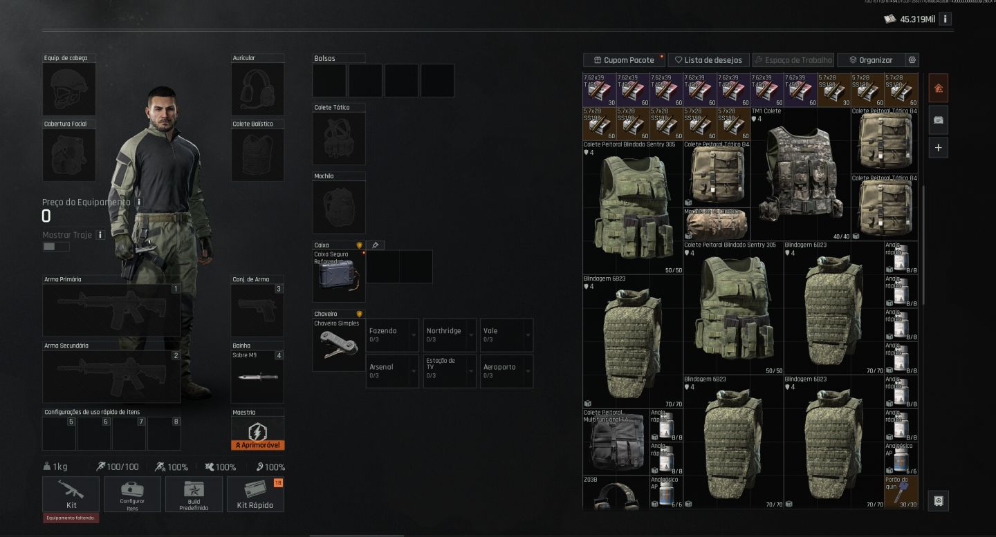 Conta 13- conta arena breakout -PC- 52m basicamente tudo em KOEN- 45m em KOENS